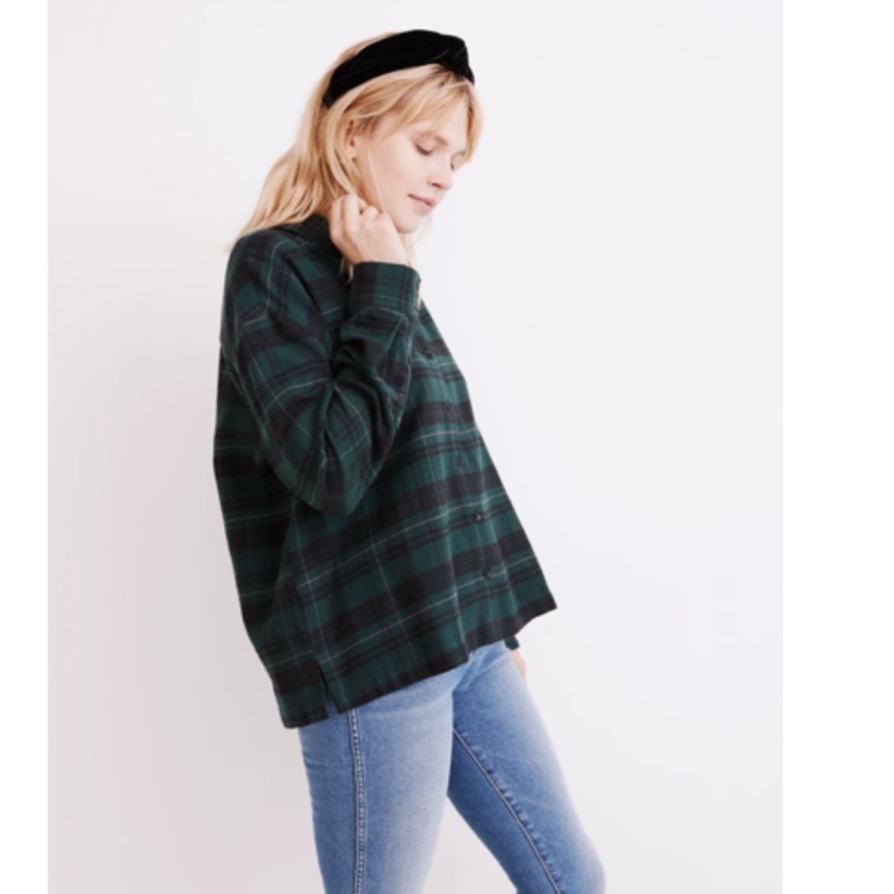 Madewell Flannel Westlake Shirt - Picture 2 of 5